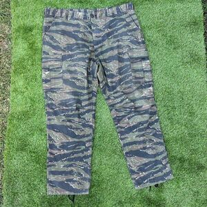 Vintage Tru Spec Camo Pants Mens Size XXL Camouflage Cargo Tiger‎ Baggy Faded